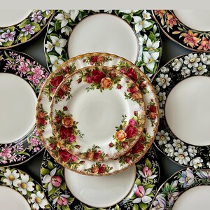 Royal Albert Provincial Flowers - Etsy