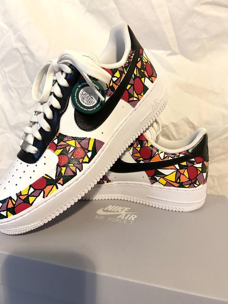 Custom Nike Air Force 1 Low '07 Size M10.5/ W12 - Etsy