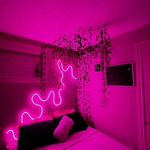 Design It Yourself Neon Kit Personal Design Neon Game Room Flexible Neon Strip, Long Led Light Neon DIY Kit, Gift For Gamers DIY Neon Sign