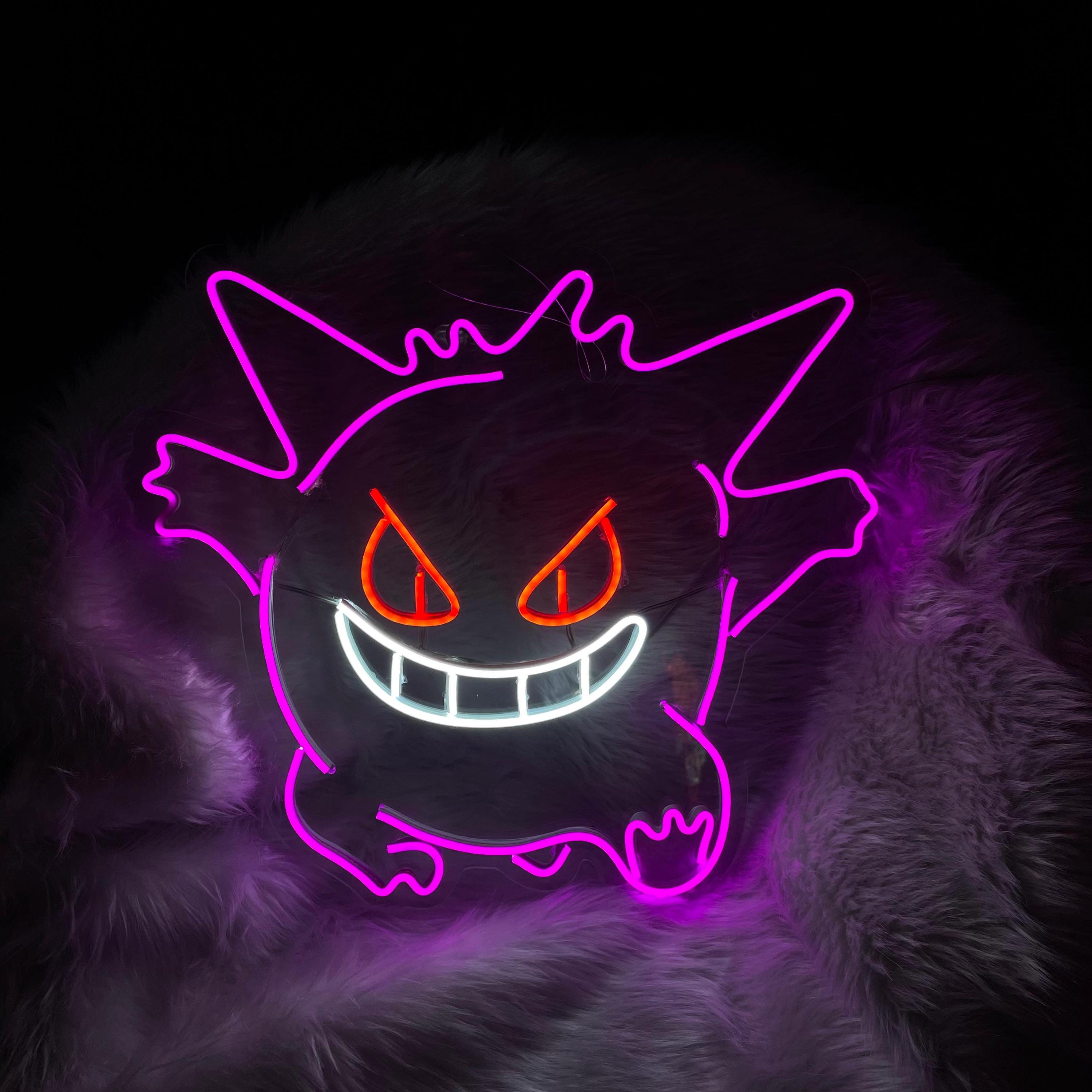 Gengar neon sign - Etsy 日本 Gengar neon sign - Etsy 日本