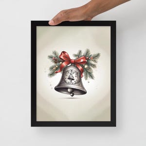 Framed poster