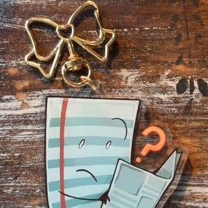 Inanimate Insanity Paper Acrylic Charm