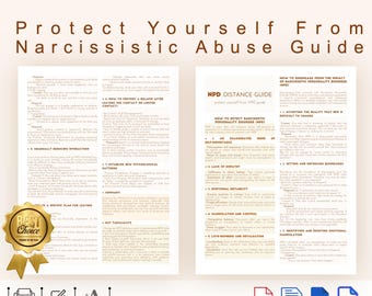 Protect Yourself From Narcissistic Abuse Guide, Gaslighting Recovery Guide, Protect Yourself From Npd Guide, Narcissistic Recovery