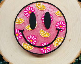 Lemon Smiley Car Freshie Summer Freshy - Air Freshener