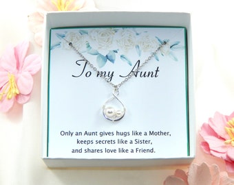 Personalised Auntie Necklace Top 