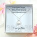 Mother Of The Bride Necklace,Mother of the Bride Necklace Gift,Mother of the Bride Gift Box Necklace,Mother of Bride Gift Wedding gift