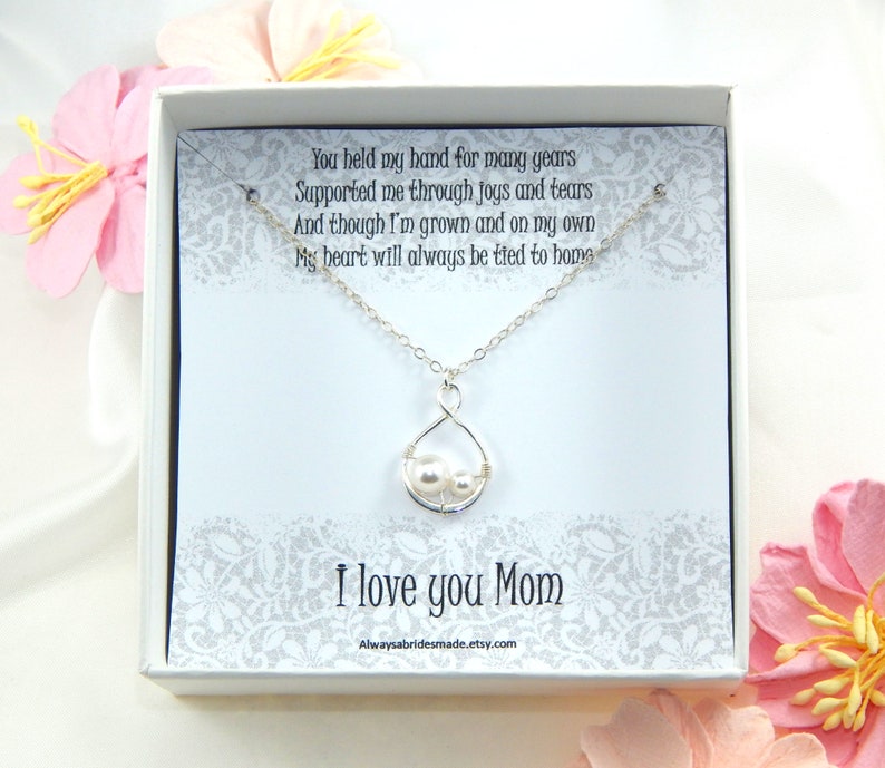 Mother Of The Bride Necklace,Mother of the Bride Necklace Gift,Mother of the Bride Gift Box Necklace,Mother of Bride Gift Wedding gift 