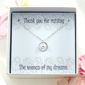 Mother of the Bride Necklace Gift from Groom,Mother Of The Bride Necklace from Groom,Mother of the Bride Gift,Gift for Bride's Mother