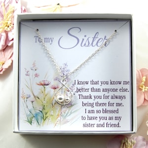 Sister Necklace,Sister Birthday gift,Big Sister Little Sister Gift,Sister Jewelry,Gift to Sister from Sister,Gift to Sister from Brother