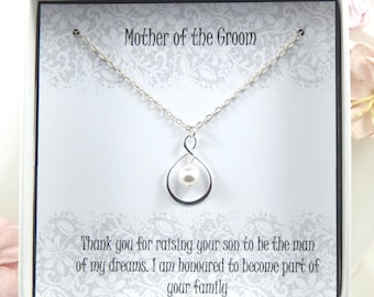 Mother of the Groom Necklace Gift,Mother in Law Gift,Mother in Law Thank You Gift from Bride,Mother in Law Wedding Gift,Gift to Grooms Mom