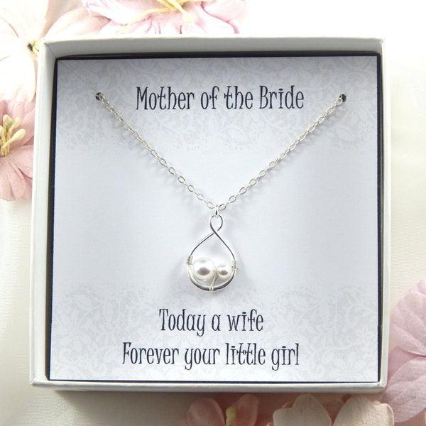 Mother of the Bride Necklace,Gift For Mother of The Bride From Daughter Necklace,Mother of the Bride Jewellery