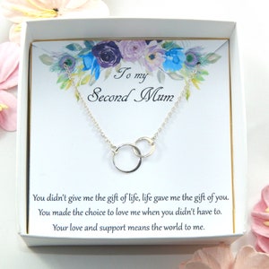 Bonus Mother Necklace,Step Mother Necklace,Step Mom Wedding Gift,Bonus Mom Gift,Gift From Bride To Step Mother,Step Mother Wedding Gift