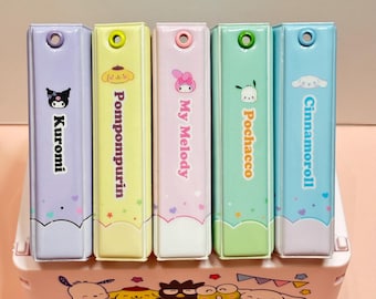 Album ze zdjęciami Sanrio Polaroid – My Melody Cinnamoroll Kuromi Pochacco Pompompurin | Kawaii Instax Mini Film Storage | Uroczy prezent do scrapbookingu