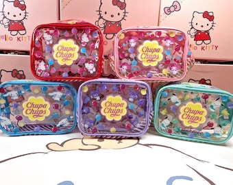 Saszetka Sanrio x Chupa Chups na podróż, kosmetyki, niezbędne rzeczy i nie tylko!