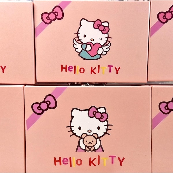 Premium Sanrio Random Gift Box (includes stationery, hair accessories, keyrings, small gadgets, trinkets and more! read desc)