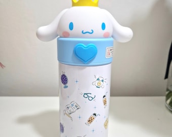 Termos na wodę gorącą/zimną Sanrio 350ml Cinnamoroll, My Melody, Pompompurin, Kuromi i wiele innych!