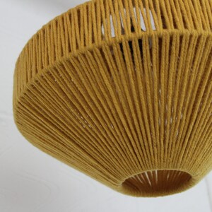 Home & Living Gold Colour Weave Capsule lampshade image 2