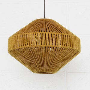 Home & Living Gold Colour Weave Capsule lampshade image 1