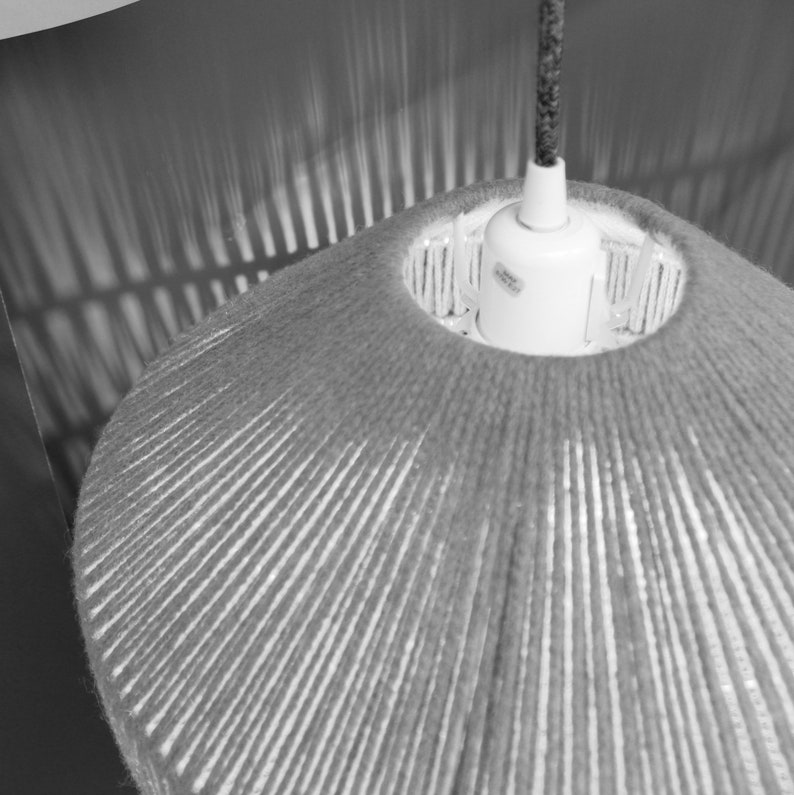 Pendant Lampshade ECO XS Geometric Portland British Wool Etsy