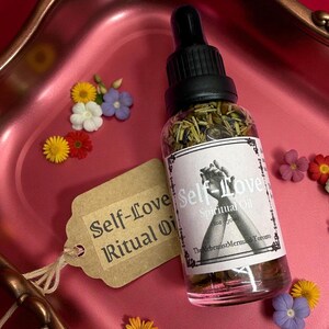 Self Love Oil | Self-Love Ritual Oil | Spell oil | Intention Oil | Self Empowerment Oil image 3