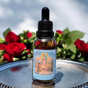 Our Lady of Guadalupe Ritual Oil: Blessed Anointing Oil for Protection & Blessings