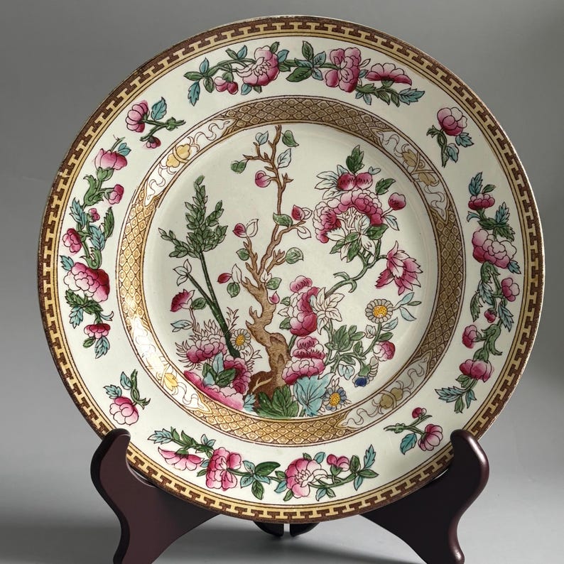 Vintage Indian Tree China Plates - Balmoral & Hancock - English ...