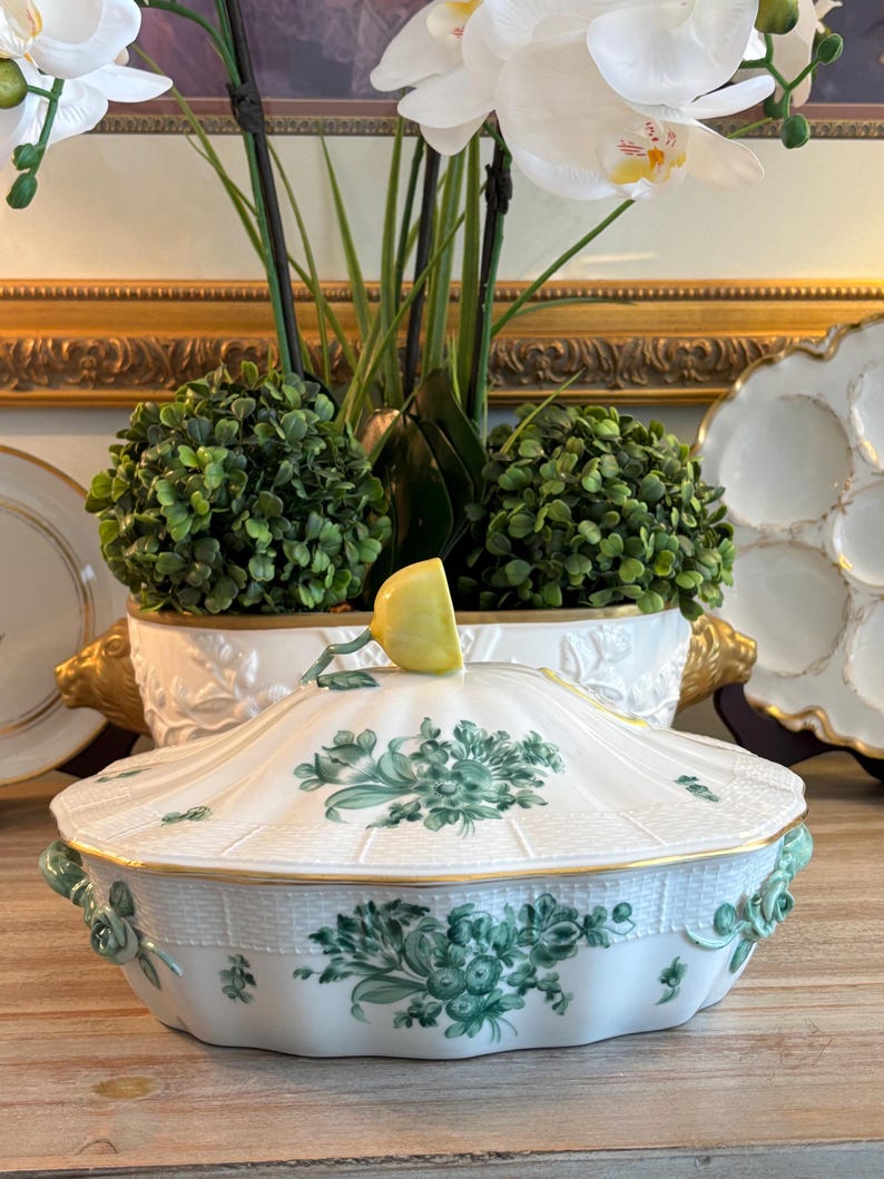 Herend Chinese Bouquet Mini Tureen - Thumbnail 4