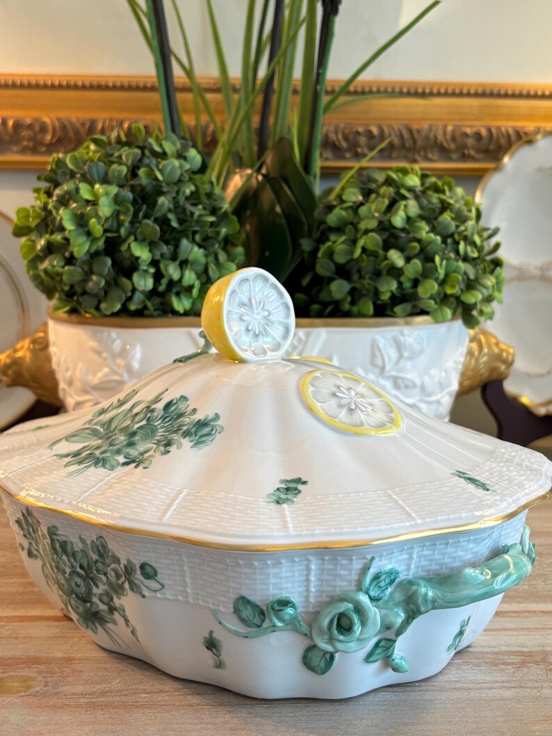 Herend Chinese Bouquet Mini Tureen