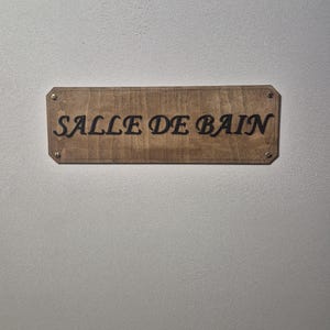 personalized door plate
