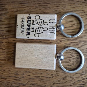 personalized key ring