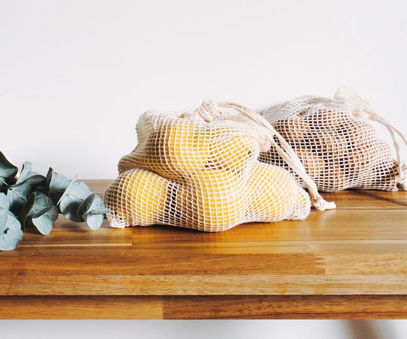 CottonPeopleUSA Mesh Produce Bags - Thumbnail 2