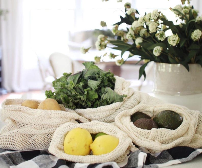 CottonPeopleUSA Mesh Produce Bags - Thumbnail 4