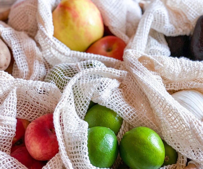 CottonPeopleUSA Mesh Produce Bags - Thumbnail 5