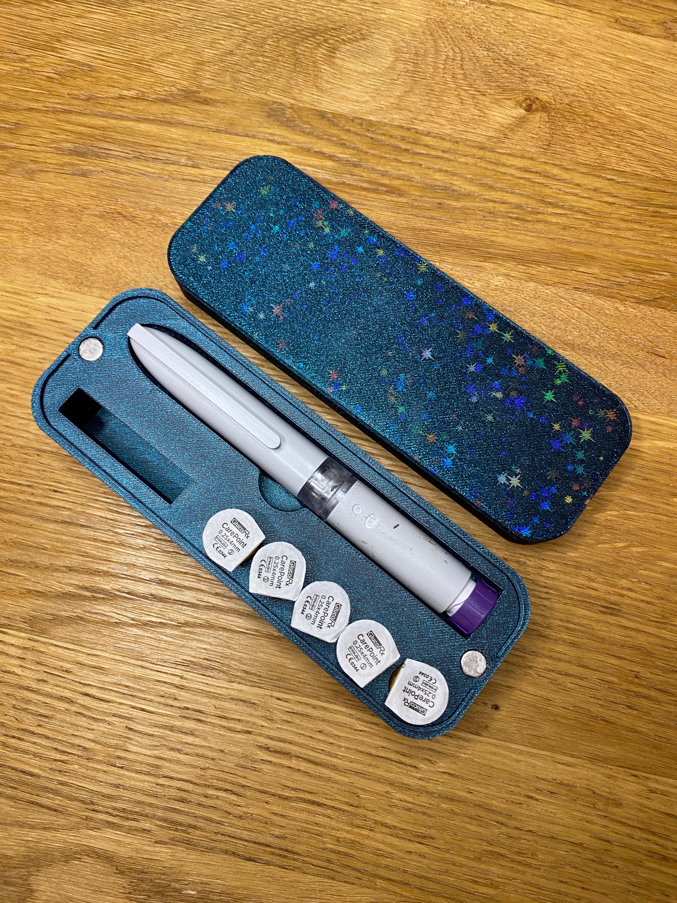 Mounjaro, Kwikpen Fridge Storage Box Starry Glitter Finish - Etsy