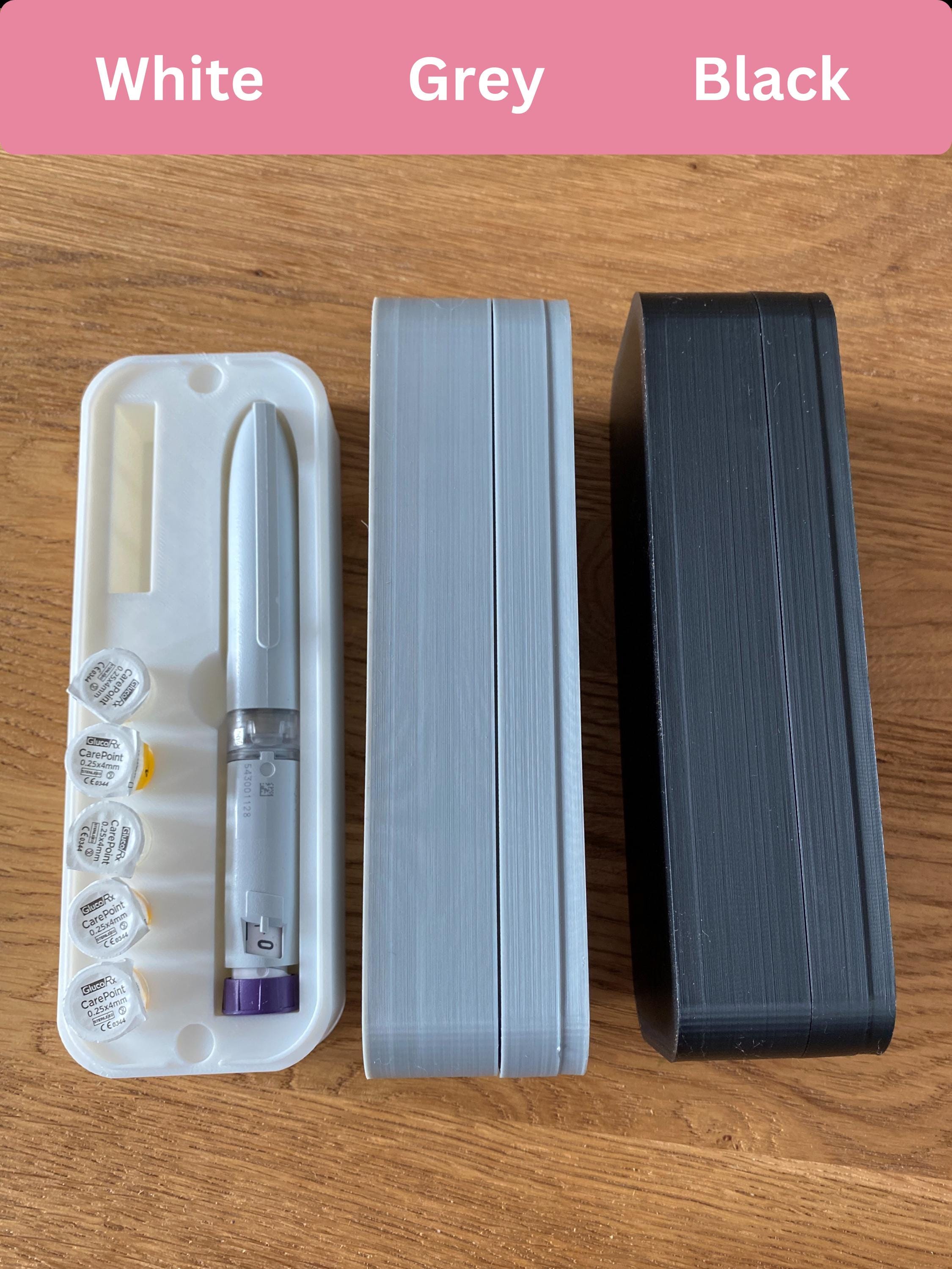 Muji Fountain Pen Mounjaro, KwikPen Khlschrank Hard Case - Reise  Hartschale Reise Khlschrank Fr Diabetiker Medizinischer Transport
