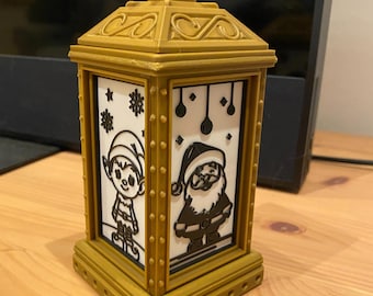 Christmas Tea Light Lantern Set of 2