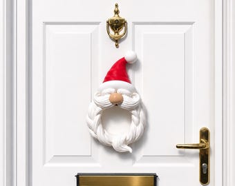 Santa Christmas Wreath