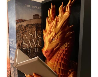Fire Dragon Book Nook, Book End