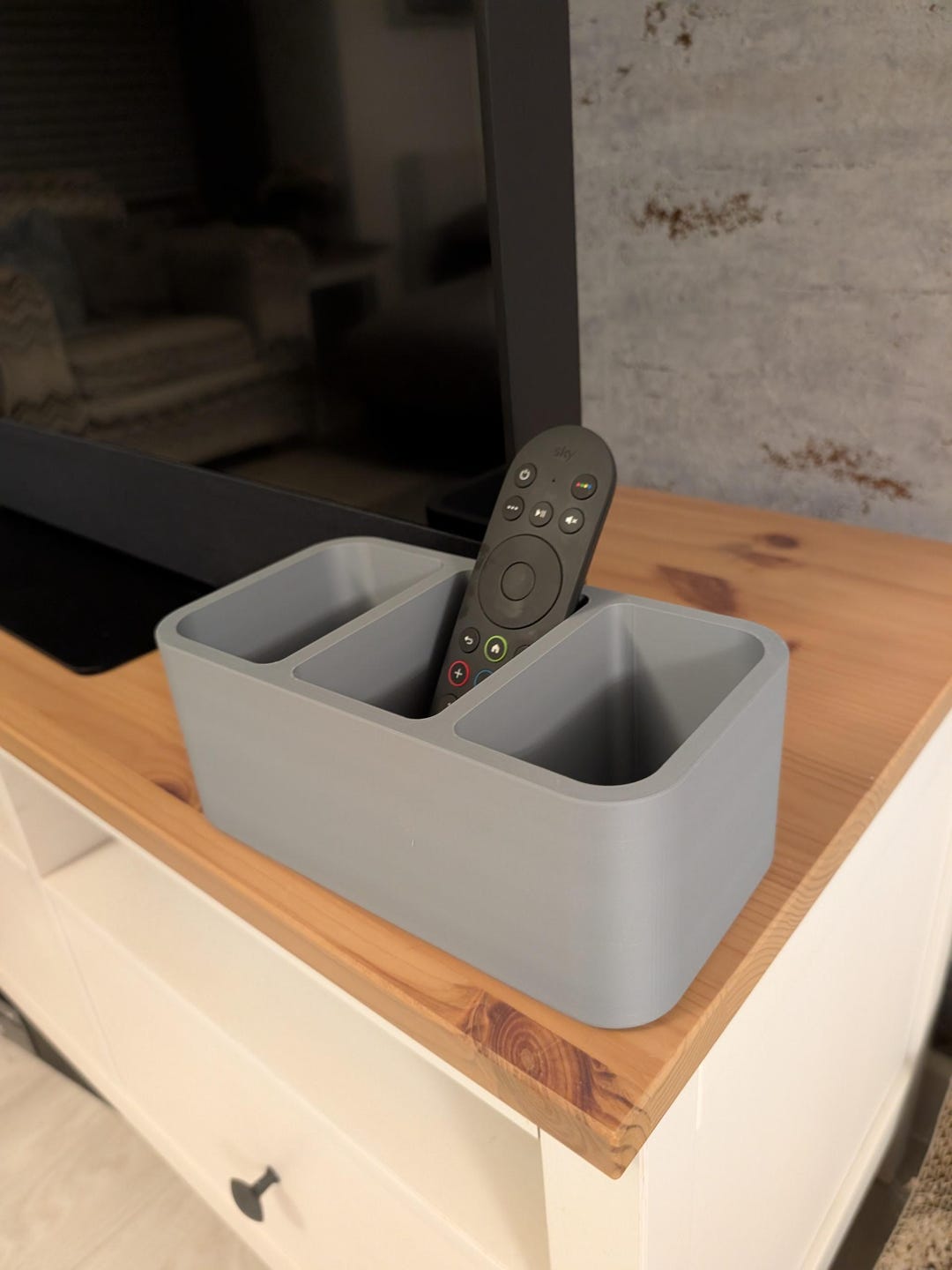 Remote Control Holder Storage - Modern Design - Etsy