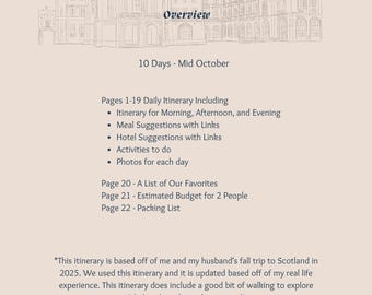 10 Day Scotland Itinerary (No Car!)