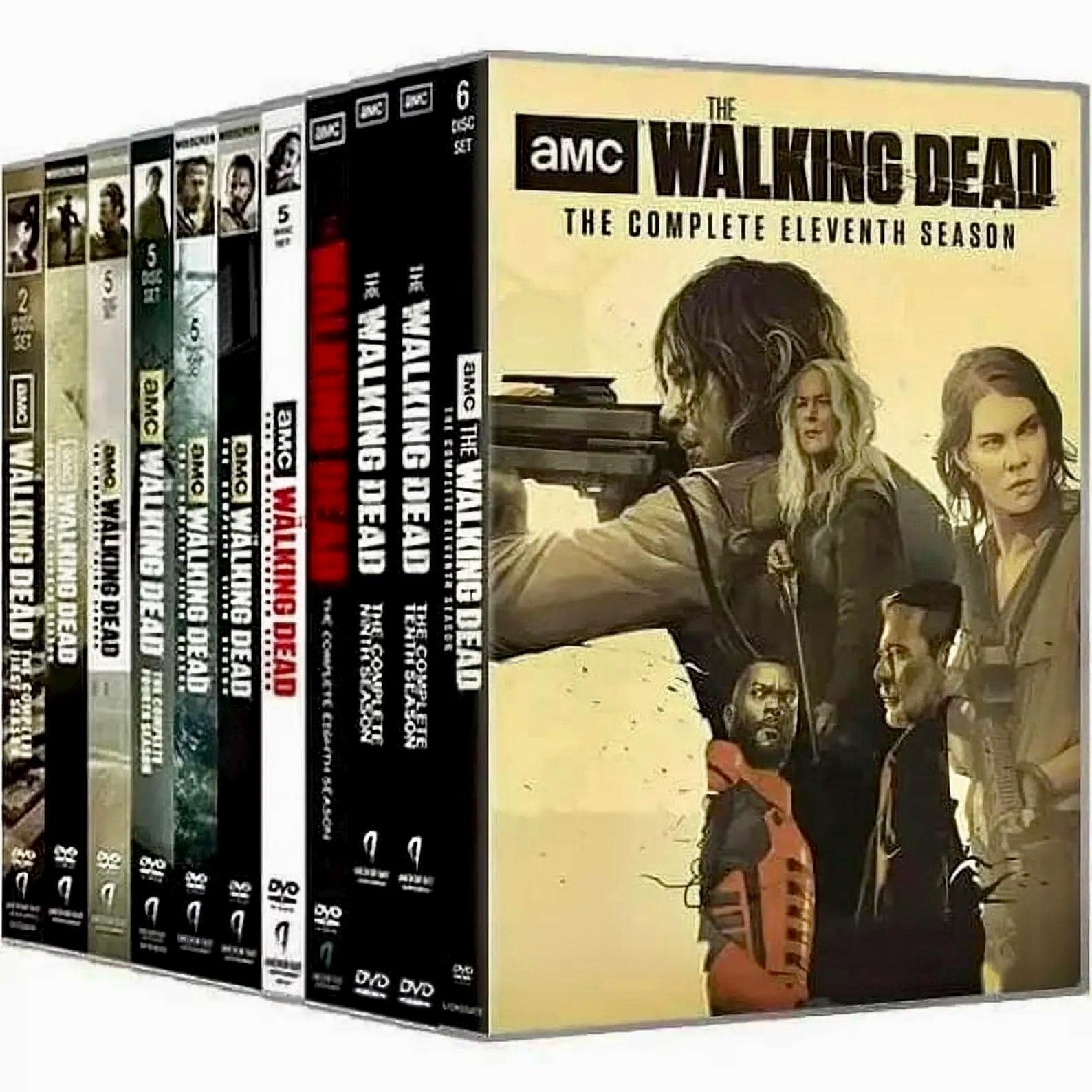 The Walking Dead the Complete Series Seasons 1-11 DVD - Etsy