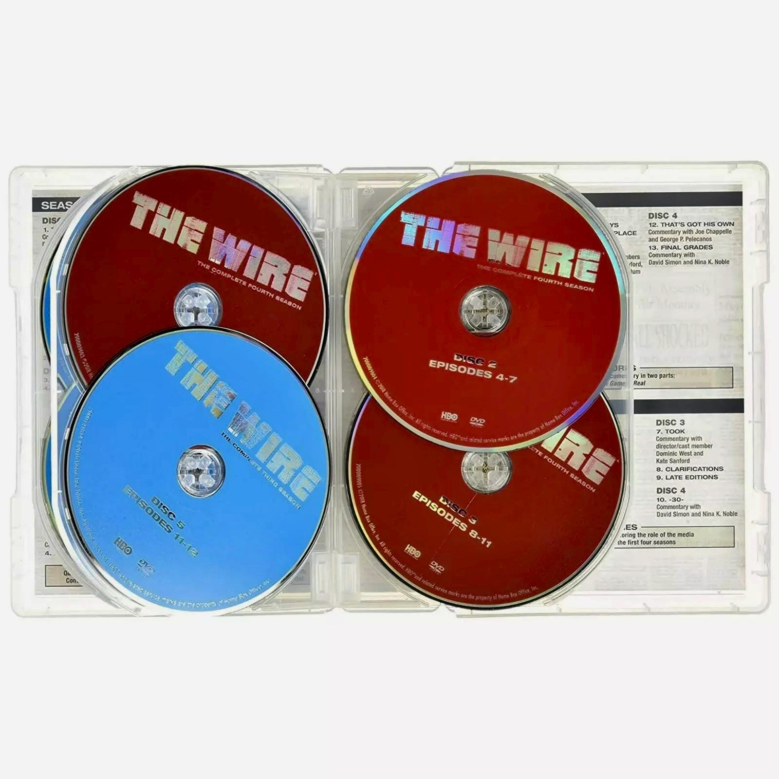Wire Complete The Wire Complete Series Season 1-5 - Etsy