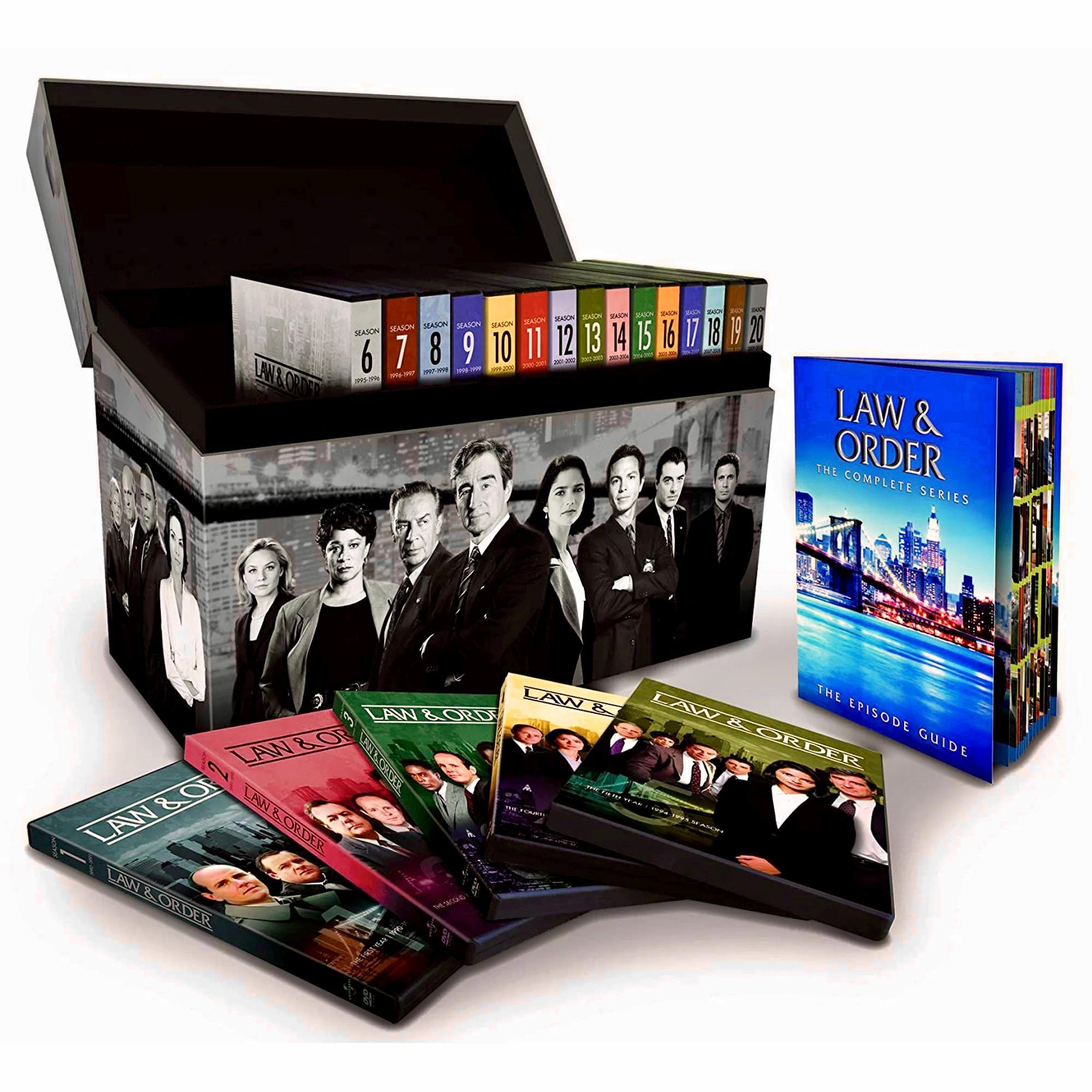 Law & Order the Complete Series Seasons 1-20 104 DVD - Etsy
