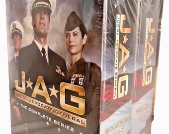 JAG the Complete Series Seasons 1-10 55 DVD - Etsy