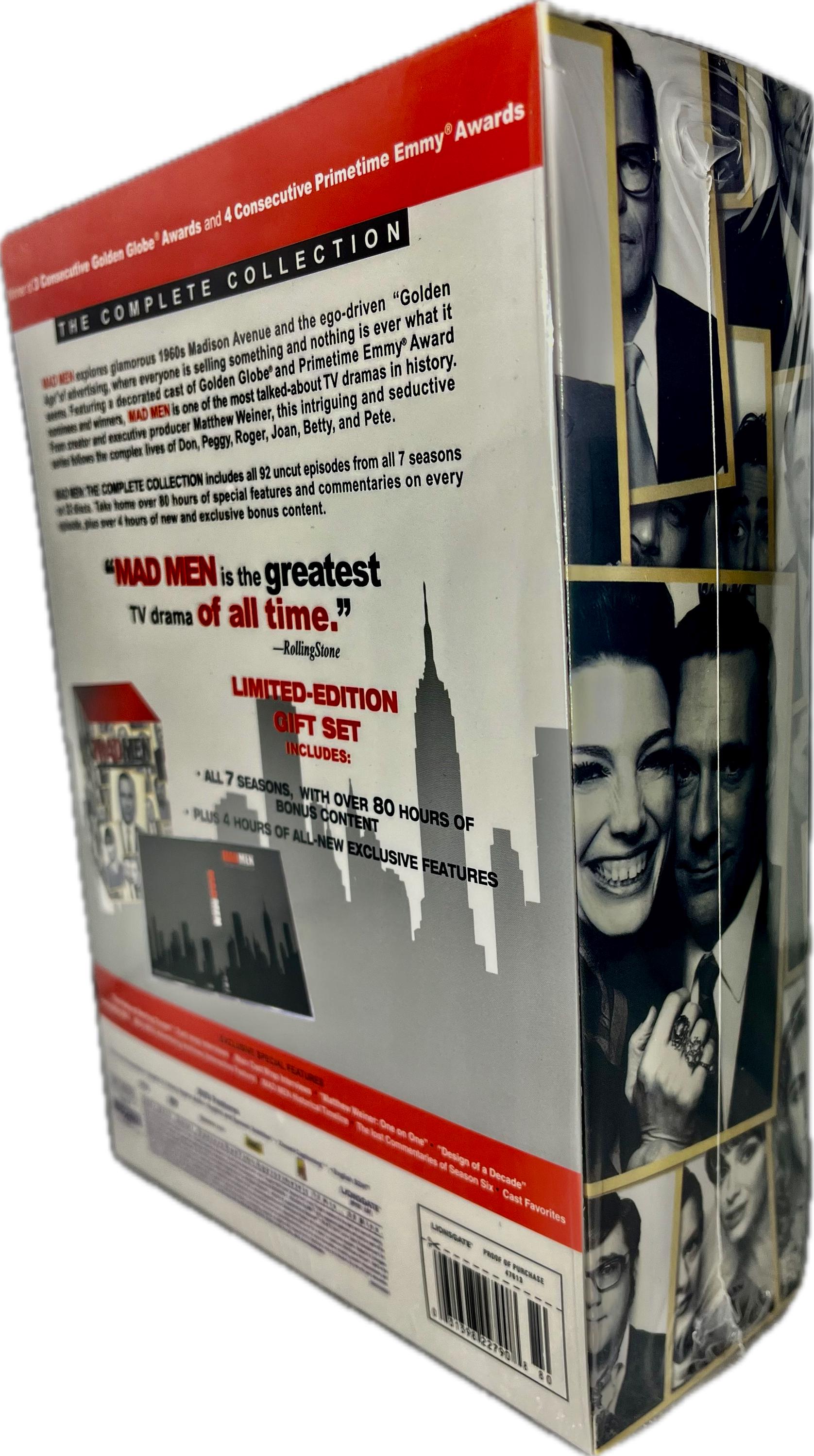 MAD MEN the Complete Collection 32 DVD - Etsy