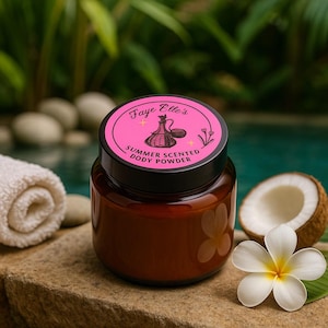 Luxury Body Dusting Powder Summer Scented