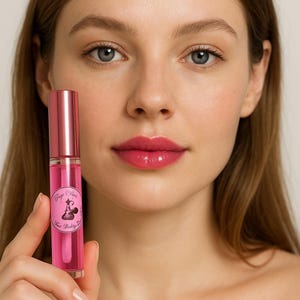 Luxe Lip Oil Custom Pick your Color and Scent Handmade with natural oils