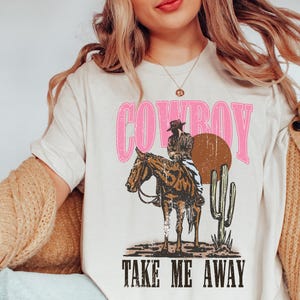 Cowboy Take Me Away, Country Music Shirt, 90s Country Shirt, Western Graphic Tees, Cowgirl Tee, Country Concert Shirt, Cute Western Shirts
