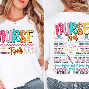Funny Nurse Shirts Nurse Tour TShirt, Some Days I Rock It Nurse, Nurse Life, Some Days I Rock It, Funny Nurse Shirts, Nurse Tour T-Shirt