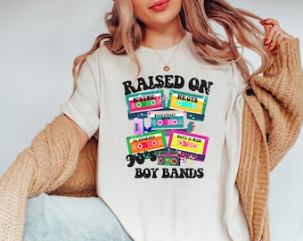 90's Boy Bands Western Graphic Tee -  Nashville Shirt